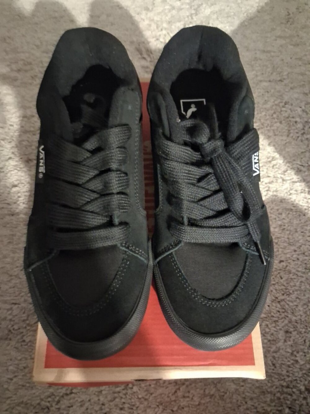Vans Chukka Push Black Black Mens 7 Womens 8.5 New